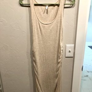 Pink Blush maternity knee length dress size small.